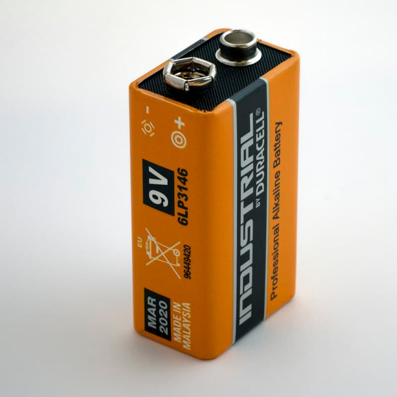 Duracell Industrial 9V Alkalin Pil